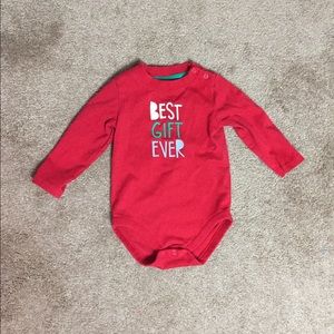 Gymboree Christmas Onesie Body Suit Long Sleeve